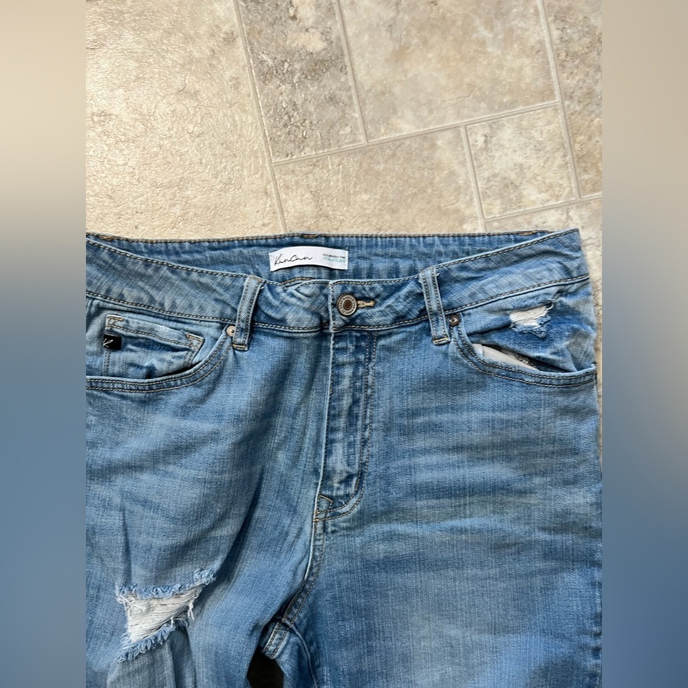 Women’s KanCan distressed jeans sz 30 - Picture 5 of 9